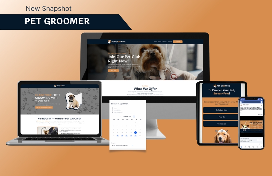 Pet Groomer - Snapshot