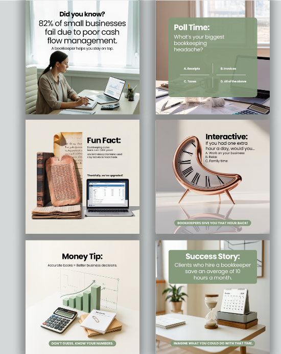 Bookkeeper Services - Social